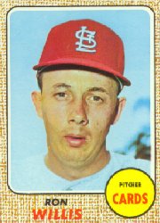 1968 Topps Baseball Cards      068      Ron Willis
